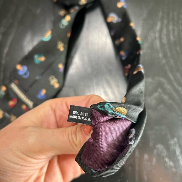 String beans tie- men’s tie- pacifier new dad , dad to be , fathers gift- binkie - Picture 4 of 11